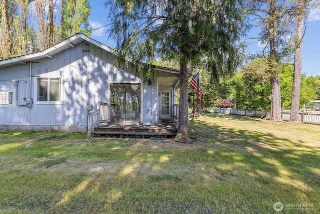 595 Oyler Rd, Ethel, WA 98542 - view of home's exterior with a deck