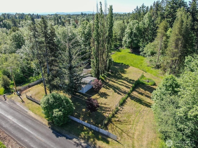 595 Oyler Rd, Ethel, WA 98542 - drone / aerial view of a forest