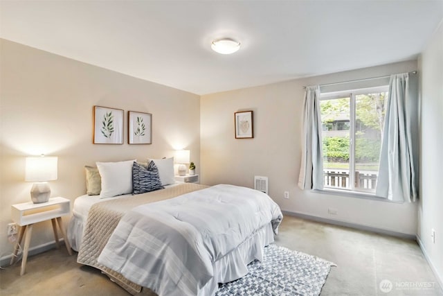 3661 Phinney Ave N Unit 208, Seattle, WA 98103 - bedroom featuring carpet flooring and baseboards