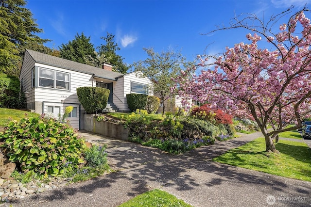 6522 42nd Ave NE, Seattle, WA 98115 - view of front of home featuring a chimney