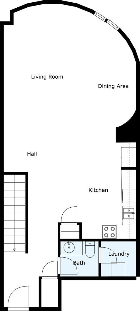 615 E Pike St Unit 306, Seattle, WA 98122 - view of room layout