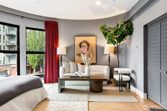 615 E Pike St Unit 306, Seattle, WA 98122 - bedroom with baseboards
