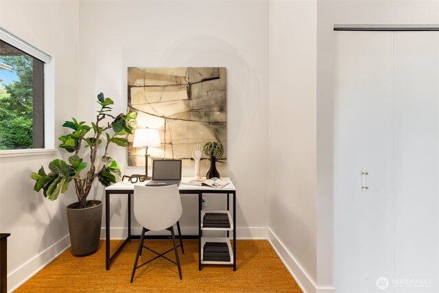 615 E Pike St Unit 306, Seattle, WA 98122 - office space featuring baseboards and wood finished floors