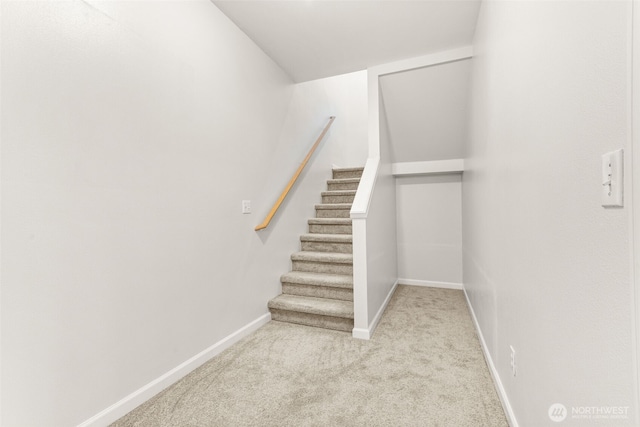 35426 8th Ave SW, Federal Way, WA 98023 - stairs featuring carpet flooring and baseboards