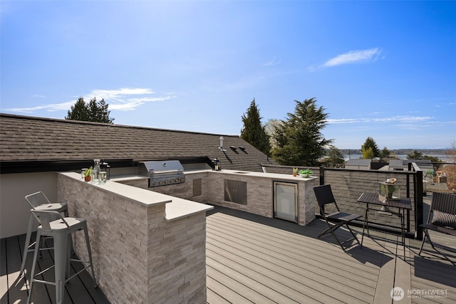 1002 N 31st St, Renton, WA 98056 - view of wooden terrace