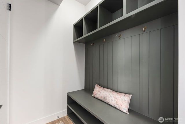1002 N 31st St, Renton, WA 98056 - mudroom with wood finished floors and baseboards