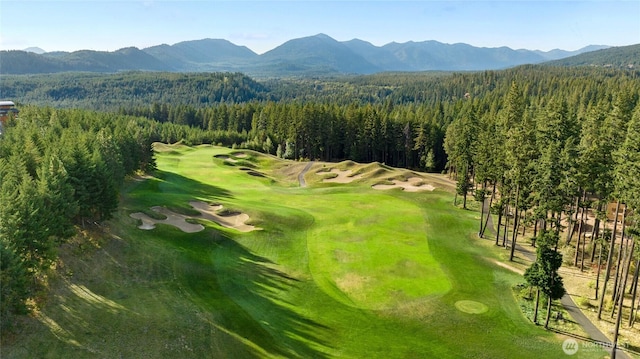 3770 Suncadia Trl Unit 110, Cle Elum, WA 98922 - aerial view of a mountainous background, a forest, and a golf course
