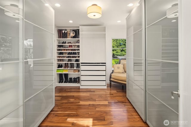 5619 89th Ave SE, Mercer Island, WA 98040 - spacious closet with wood finished floors