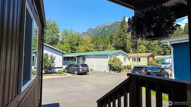 42010 SE N Bend Way Unit 29, North Bend, WA 98045 - balcony featuring a mountain view