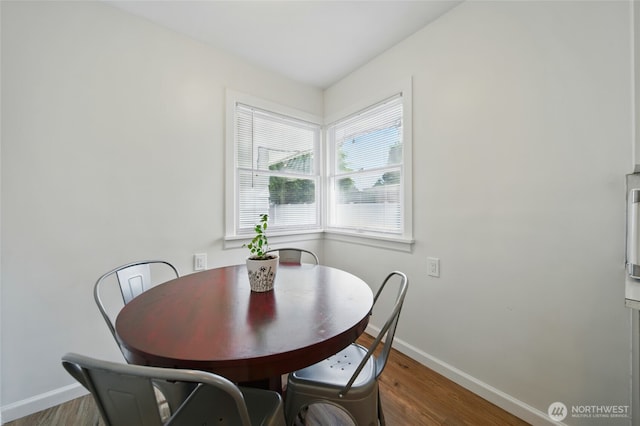1511 Howard St, Walla Walla, WA 99362 - dining room with baseboards and wood finished floors