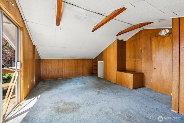 29922 5th Ave SW, Federal Way, WA 98023 - bonus room featuring healthy amount of natural light, carpet floors, wood walls, and lofted ceiling