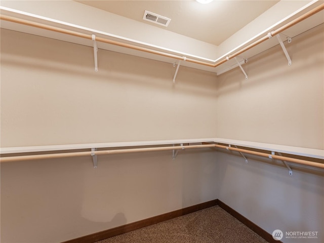 2452 NW Columbia Ave Unit 25, East Wenatchee, WA 98802 - walk in closet with dark colored carpet