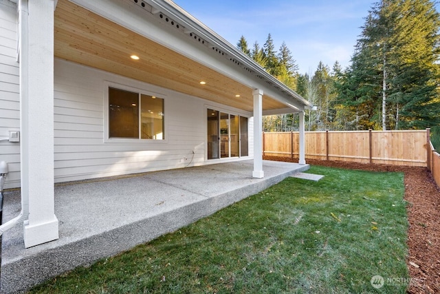 20324 150th St E, Bonney Lake, WA 98391 - view of yard with a patio