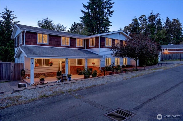19678 Marine View Dr SW, Normandy Park, WA 98166 - view of front of home featuring brick siding and a porch