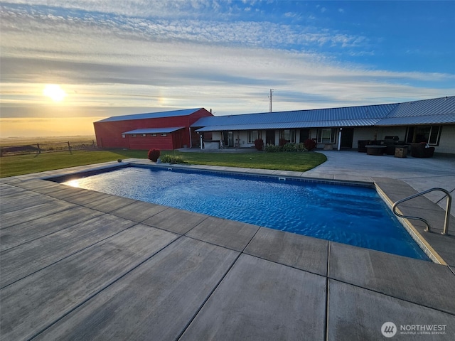 8708 Rd K Rd NE, Moses Lake, WA 98837 - outdoor pool featuring a patio