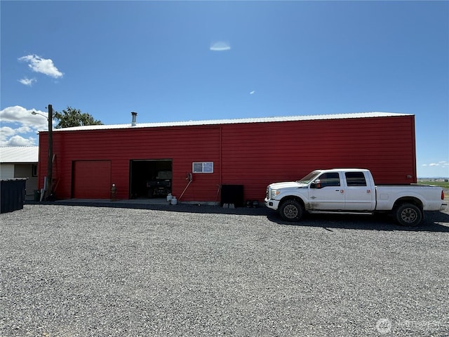 8708 Rd K Rd NE, Moses Lake, WA 98837 - view of outbuilding featuring a garage