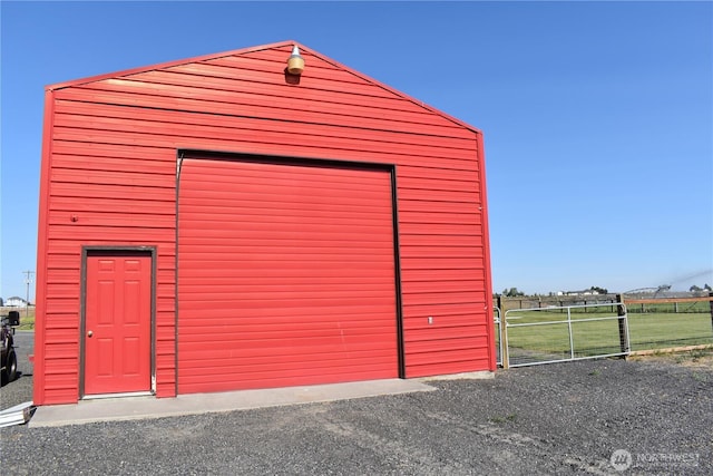 8708 Rd K Rd NE, Moses Lake, WA 98837 - view of garage