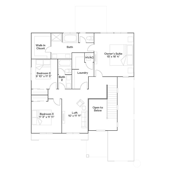 2609 S 7th Way, Ridgefield, WA 98642 - room layout