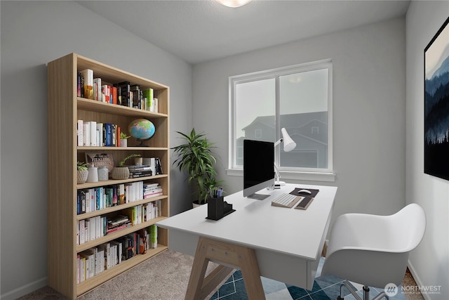 2609 S 7th Way, Ridgefield, WA 98642 - office featuring carpet floors and baseboards