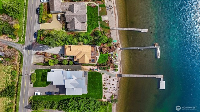 2659 Northshore Rd, Bellingham, WA 98226 - aerial overview of property's location featuring a nearby body of water