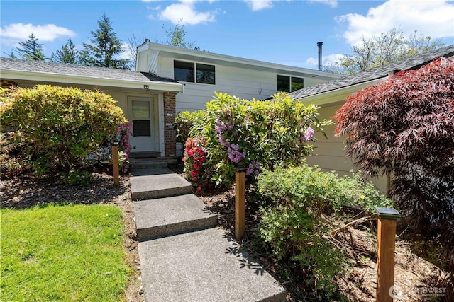 28713 SE 462nd Pl, Enumclaw, WA 98022 - view of front of property with a shingled roof