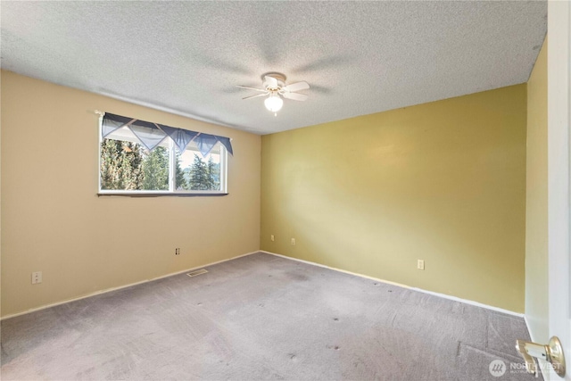 28713 SE 462nd Pl, Enumclaw, WA 98022 - unfurnished room featuring ceiling fan, carpet floors, a textured ceiling, and baseboards