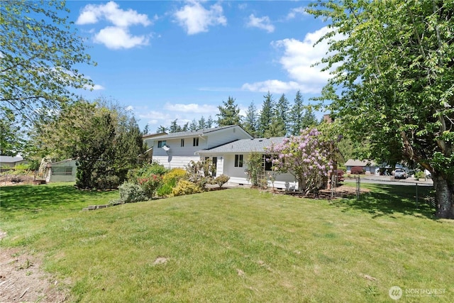 28713 SE 462nd Pl, Enumclaw, WA 98022 - back of property with a yard