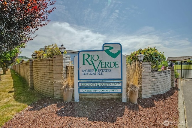 1402 22nd St NE Unit 47, Auburn, WA 98002 - view of community / neighborhood sign