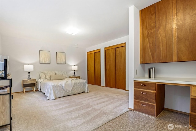 20010 3rd Ave NW, Shoreline, WA 98177 - bedroom with light colored carpet and two closets