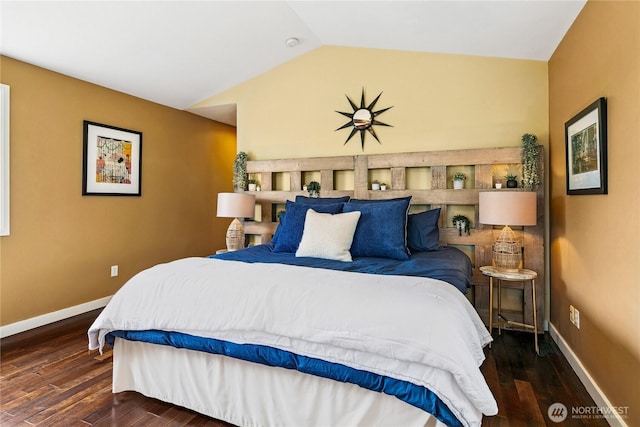 444 26th Ave E, Seattle, WA 98112 - bedroom with wood finished floors and vaulted ceiling