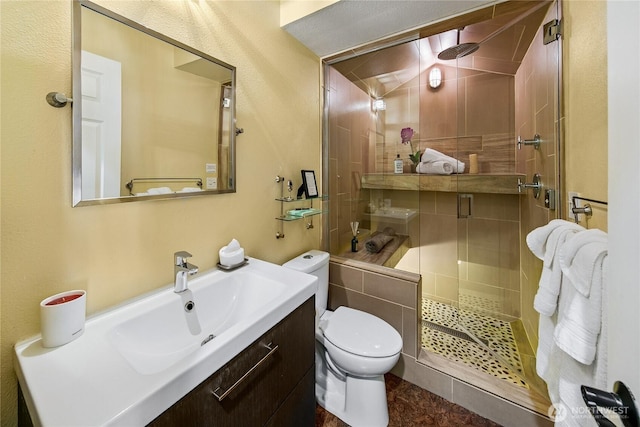 444 26th Ave E, Seattle, WA 98112 - bathroom featuring a stall shower and vanity