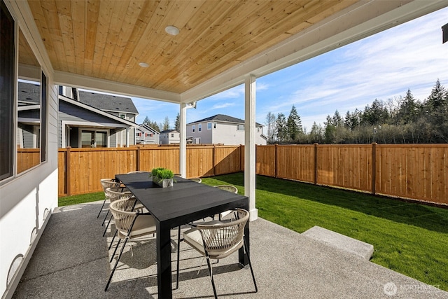 13912 181st St E Unit 62, Puyallup, WA 98374 - view of patio / terrace featuring outdoor dining area