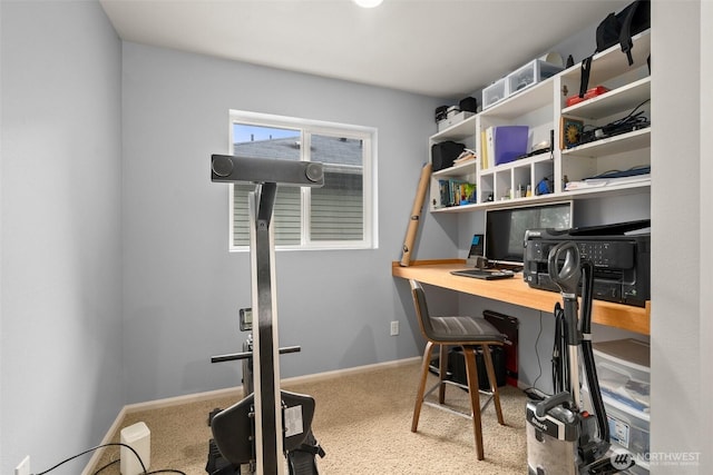 1082 G St SW, Tumwater, WA 98512 - home office featuring carpet floors and baseboards