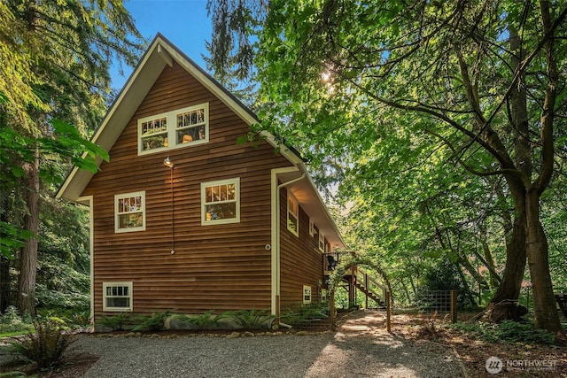 27603 145th Ave SW, Vashon, WA 98070 - view of property exterior with stairs