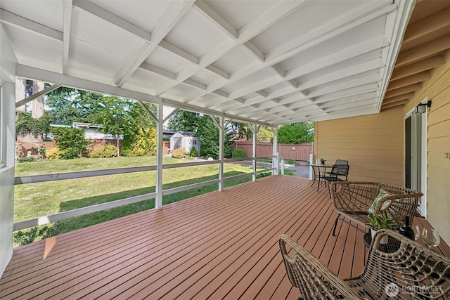 35639 12th Ave SW, Federal Way, WA 98023 - view of wooden deck
