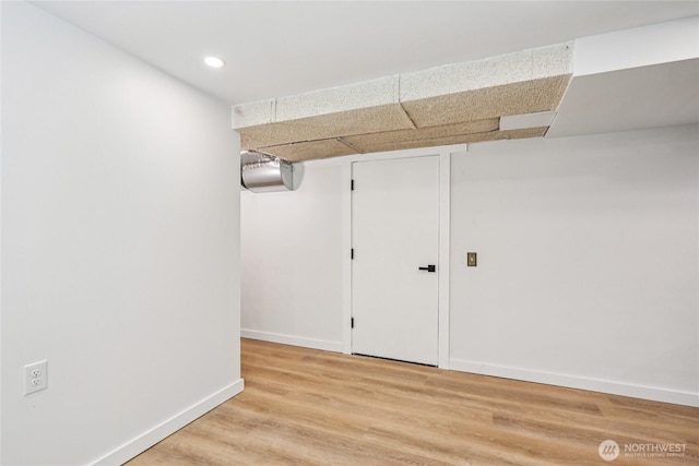 3007 23rd Ave S, Seattle, WA 98144 - finished basement with light wood-style flooring and recessed lighting