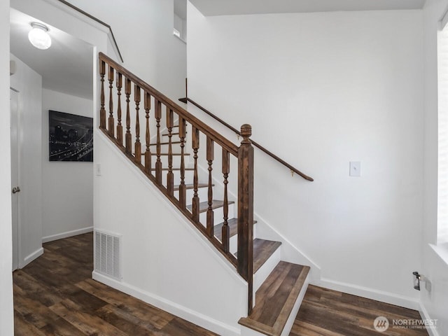 4715 247th St E, Graham, WA 98338 - stairway with wood finished floors and baseboards