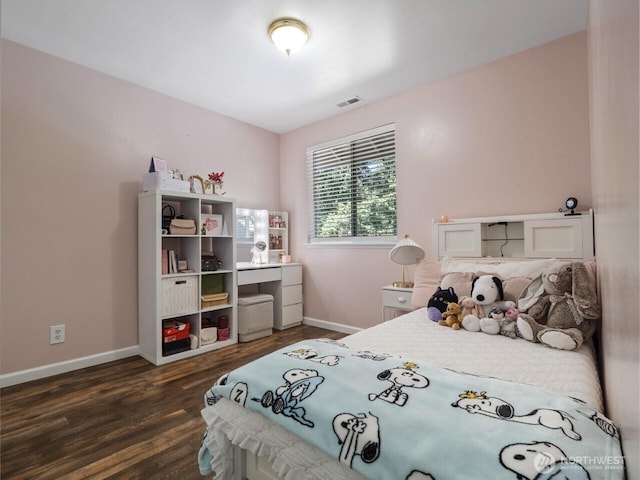 4715 247th St E, Graham, WA 98338 - bedroom with baseboards and dark wood-style floors