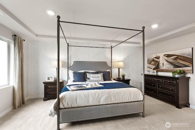 3905 98th Avenue Ct E Unit 33, Edgewood, WA 98371 - carpeted bedroom with multiple windows and recessed lighting