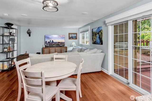 23304 21st Ave SE, Bothell, WA 98021 - dining area featuring wood finished floors and healthy amount of natural light