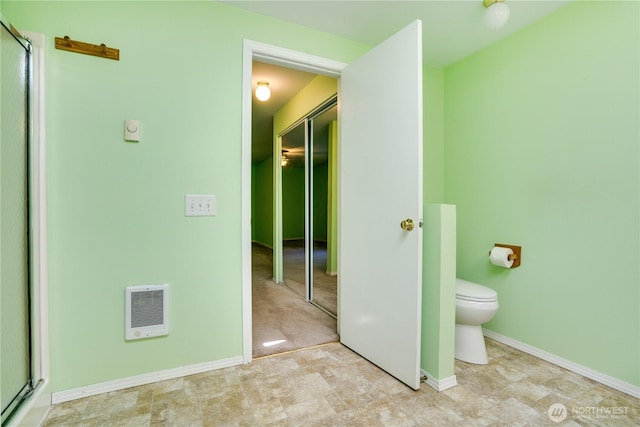10513 SE 250th Pl Unit F-106, Kent, WA 98031 - full bath with toilet and an enclosed shower