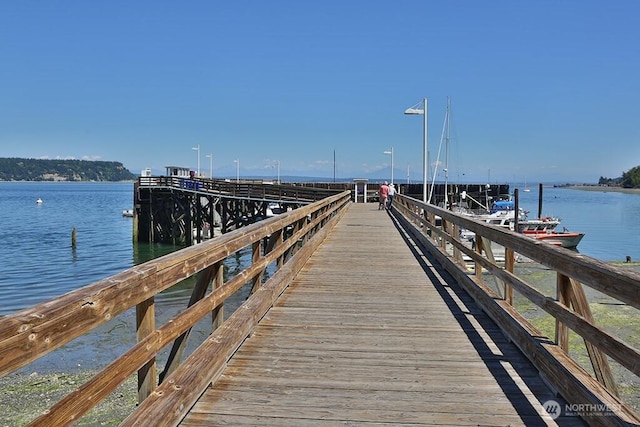 311 Edgecliff Dr, Langley, WA 98260 - dock featuring a water view