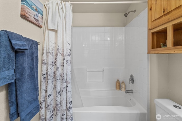 132 River Park Rd, Forks, WA 98331 - bathroom with shower / bath combo and toilet