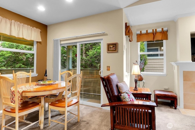 1500 S 18th St Unit F202, Renton, WA 98055 - carpeted dining space with recessed lighting