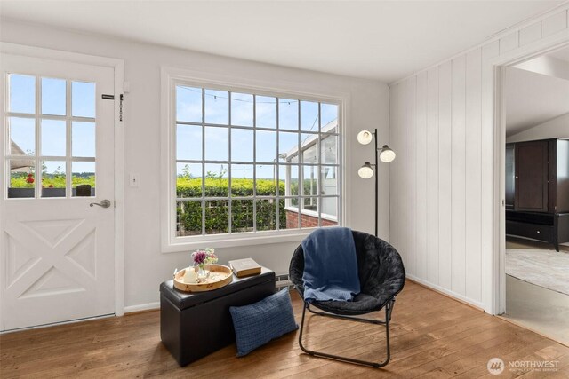 261 SE Adams Ave, Chehalis, WA 98532 - living area featuring wood finished floors and baseboards