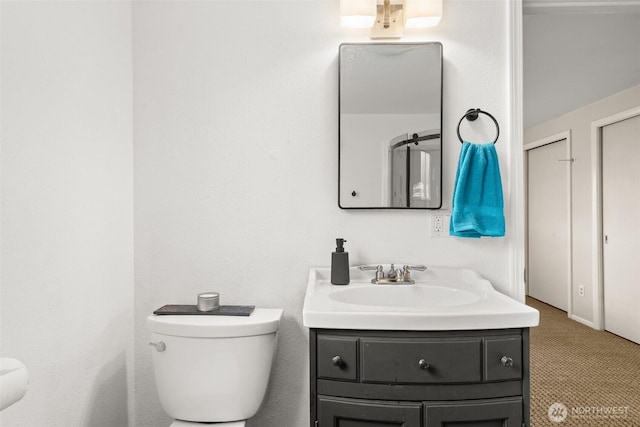 261 SE Adams Ave, Chehalis, WA 98532 - bathroom with toilet and vanity