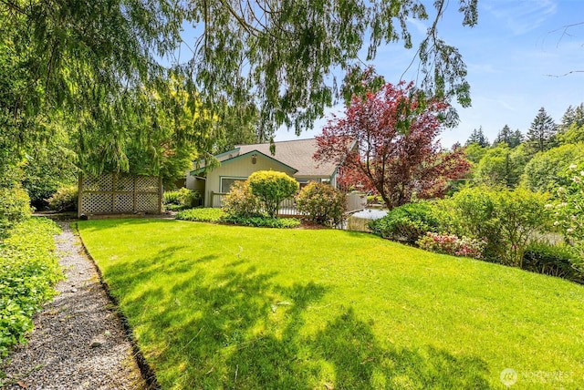 8471 E Caraway Rd, Port Orchard, WA 98366 - view of green lawn