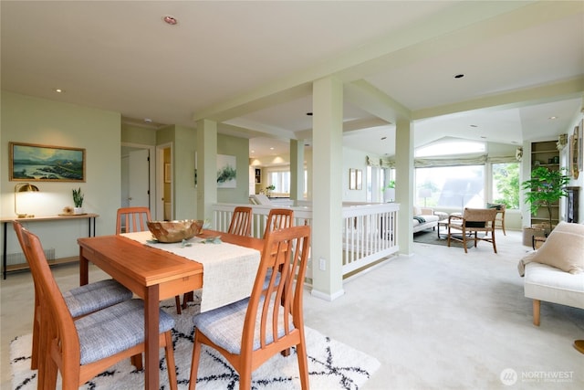 2650 W Newton St, Seattle, WA 98199 - dining space with plenty of natural light and light colored carpet