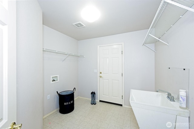 7321 Ashridge Ave SW, Port Orchard, WA 98367 - laundry area featuring washer hookup and light floors