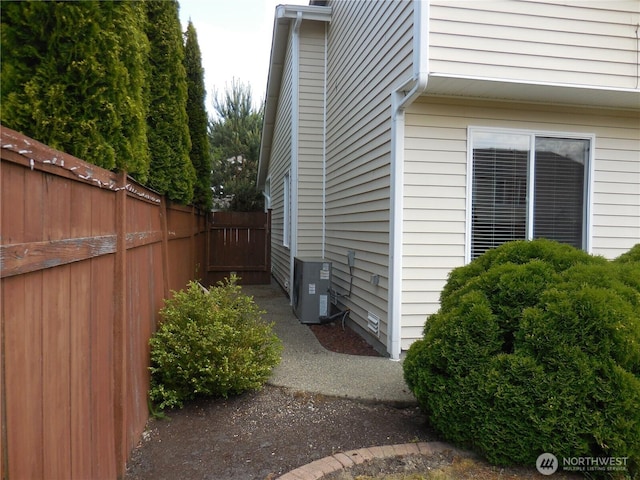 4558 SE Bakken Ct, Port Orchard, WA 98366 - view of side of property with central air condition unit